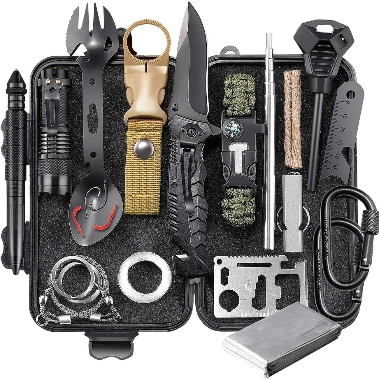 Outdoor Survival Kit Wilderness Survival Tool Set USA