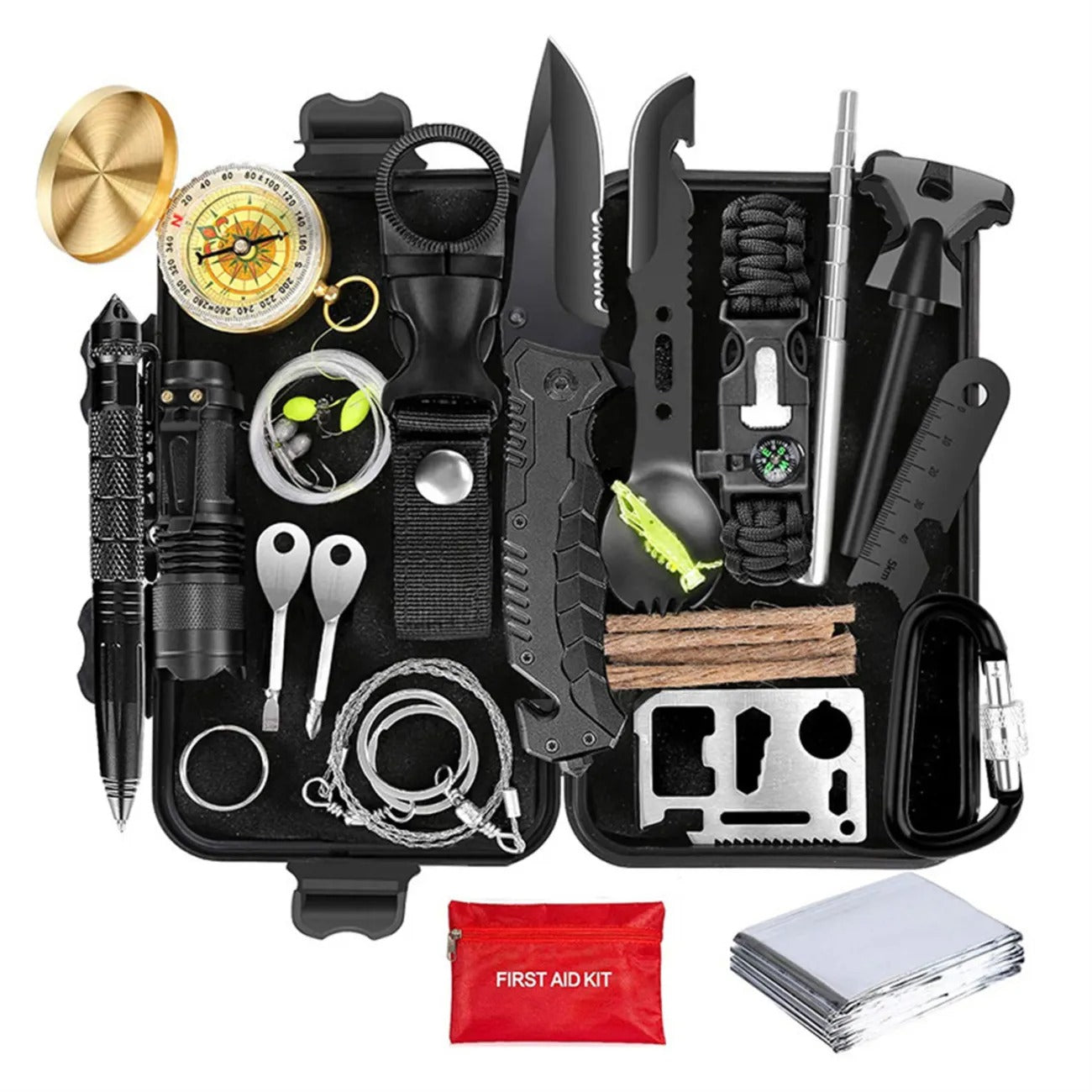 Outdoor Survival Kit Wilderness Survival Tool Set USA
