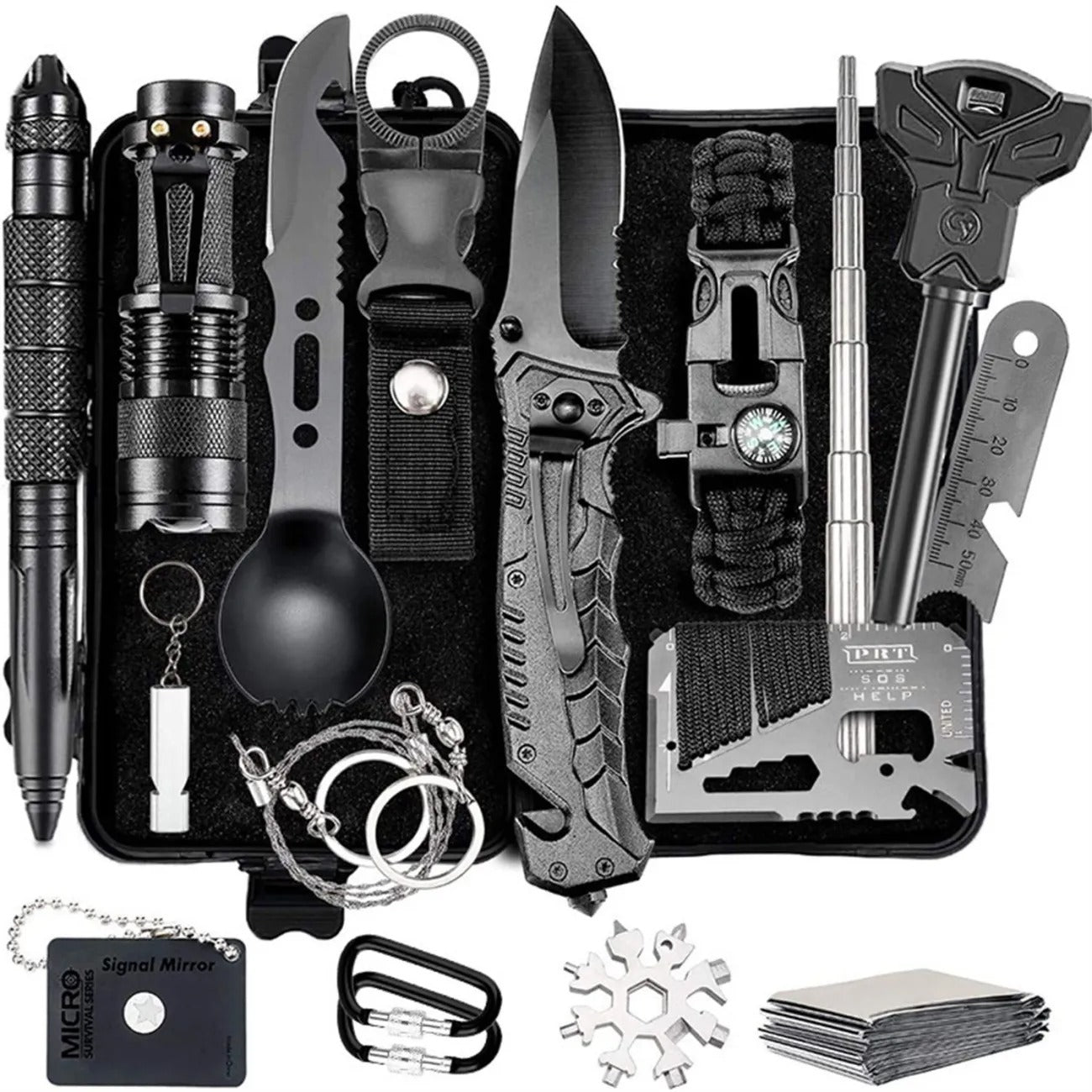 Outdoor Survival Kit Wilderness Survival Tool Set USA