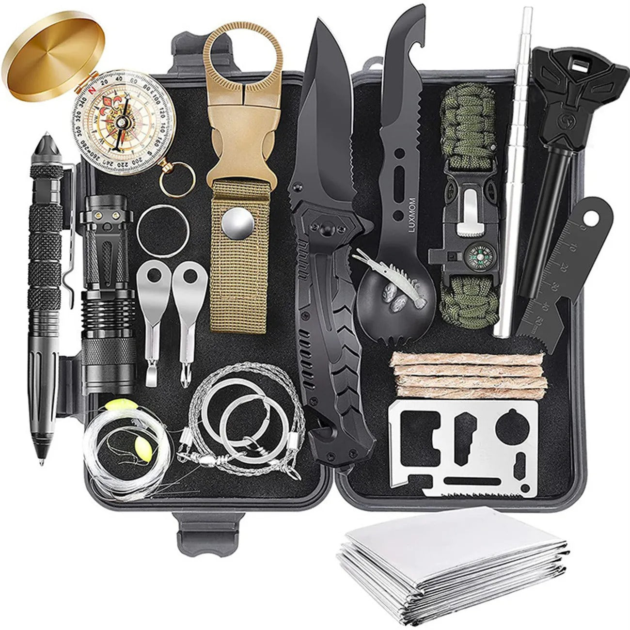 Outdoor Survival Kit Wilderness Survival Tool Set USA