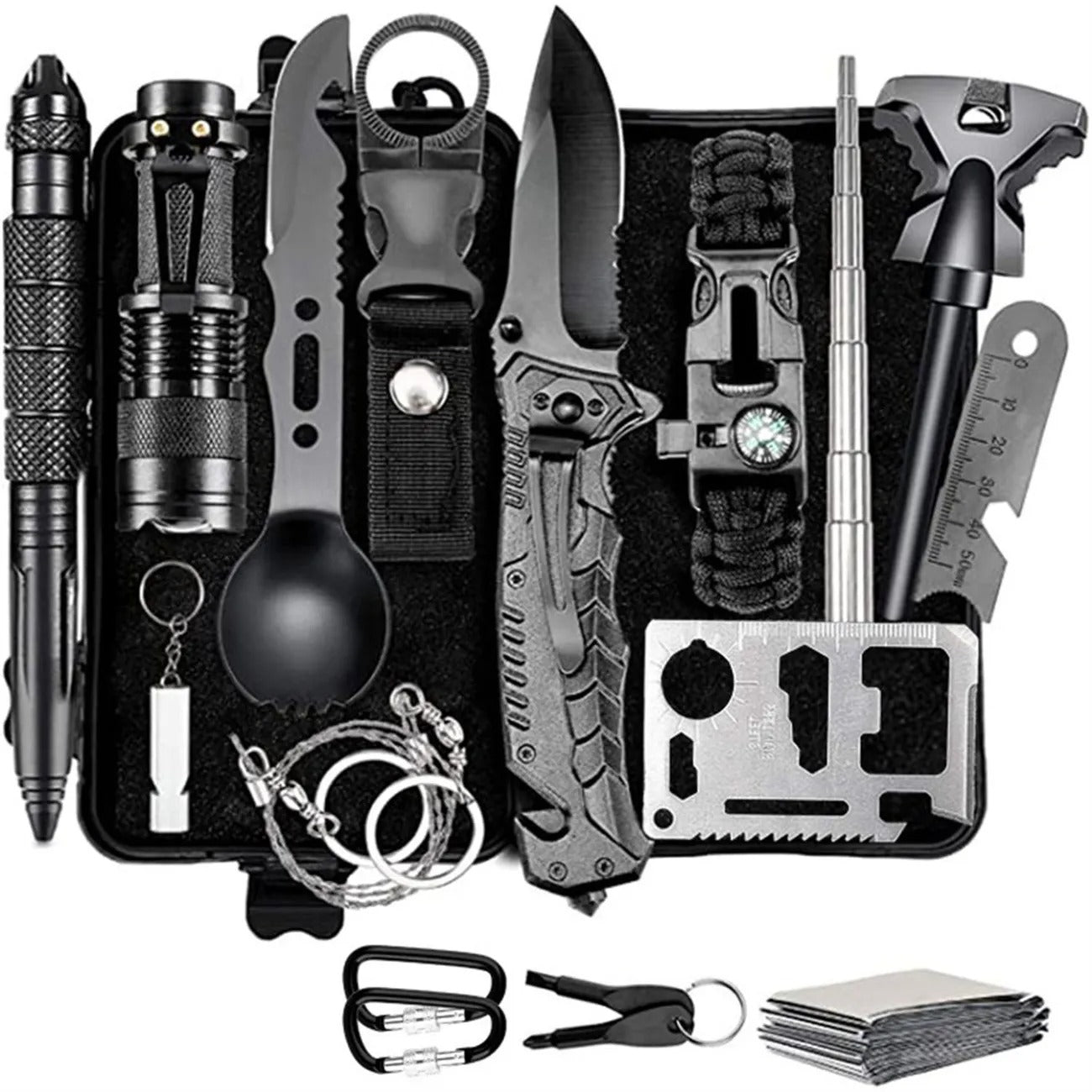 Outdoor Survival Kit Wilderness Survival Tool Set USA